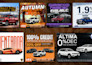 design automotive car dealership social media banner ads, car sales flyer